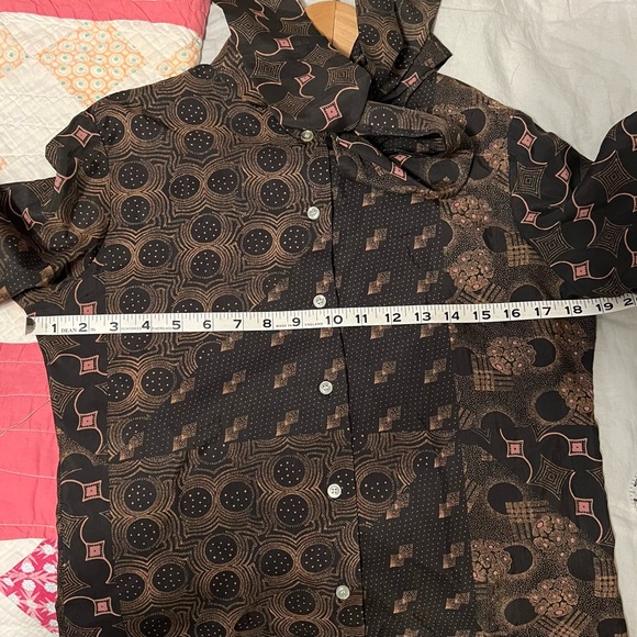 Vintage Jonathan Martin Pussie-Bow blouse - Picture 7 of 8